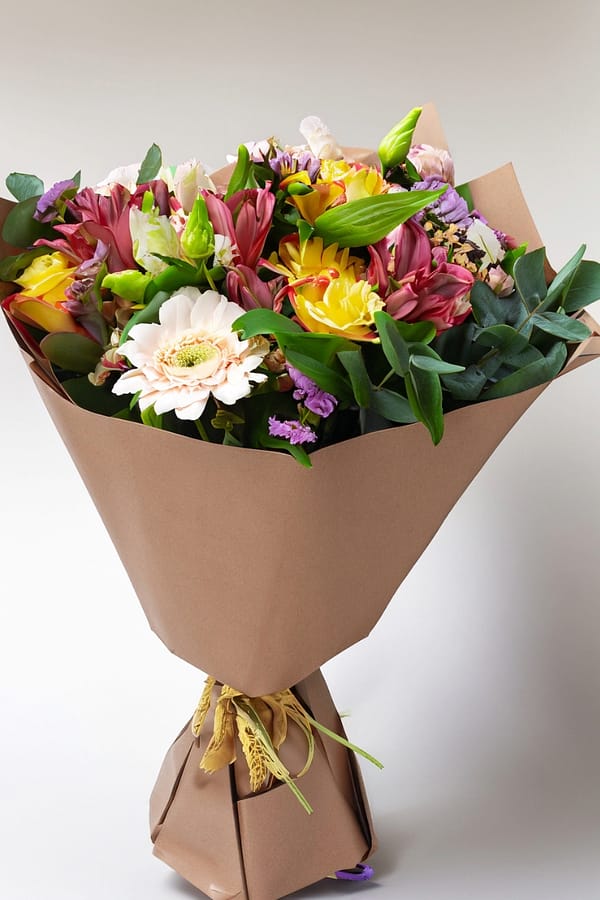 Bouquet Mixed Flowers 012